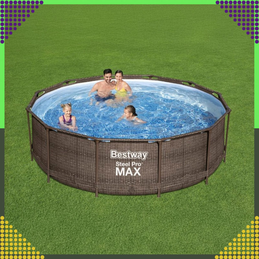 Bestway Steel Pro Max ümmargune karkassbassein 366 × 100 cm 56709