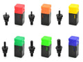 Adaptors for riveter — 6 pcs, M3-M10