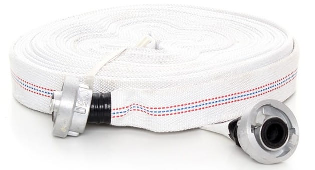 Fire hose 1" 20m with coupling KD781