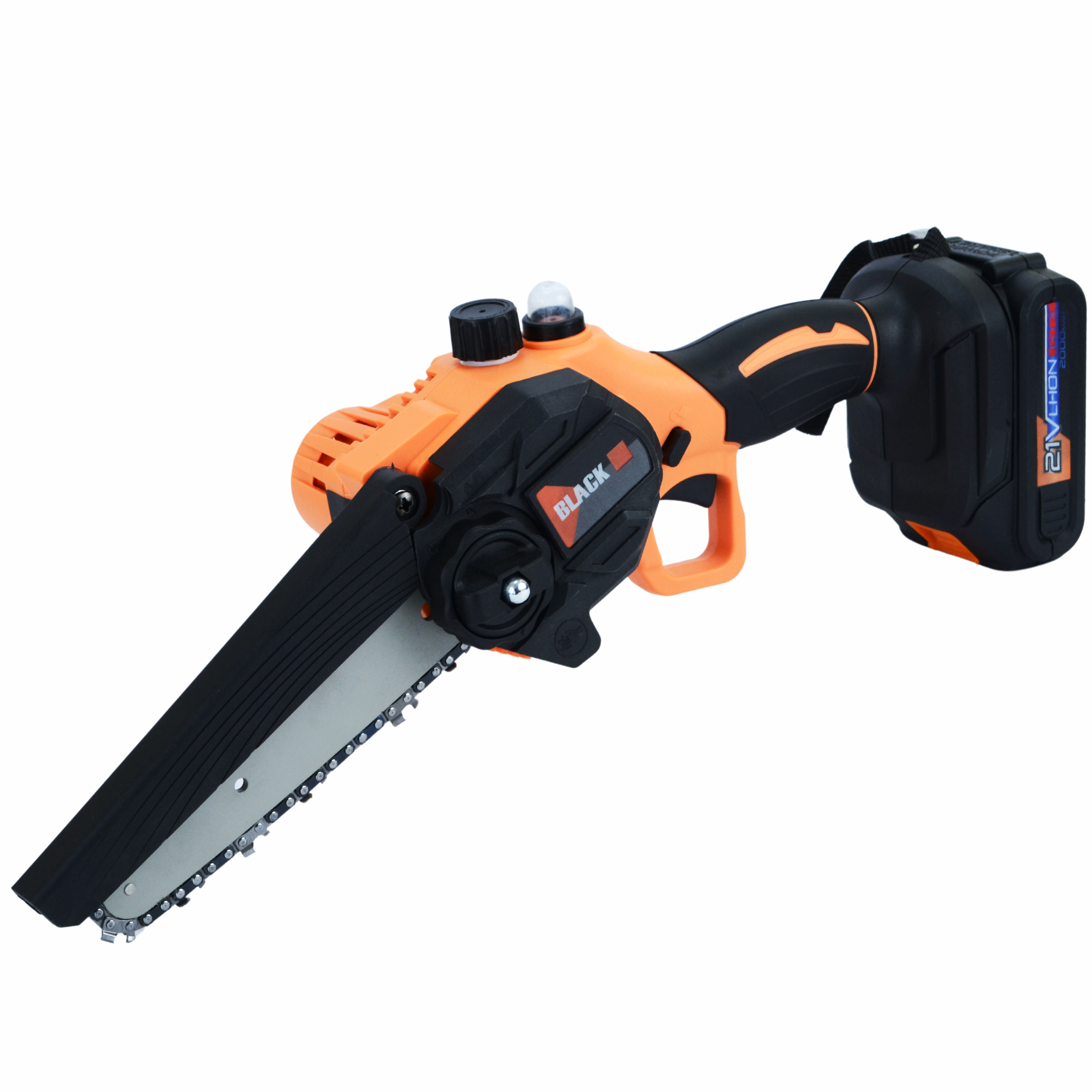 Juhtmeta kettsaag 150mm 21V 2Ah 2 akuga ja määrdega