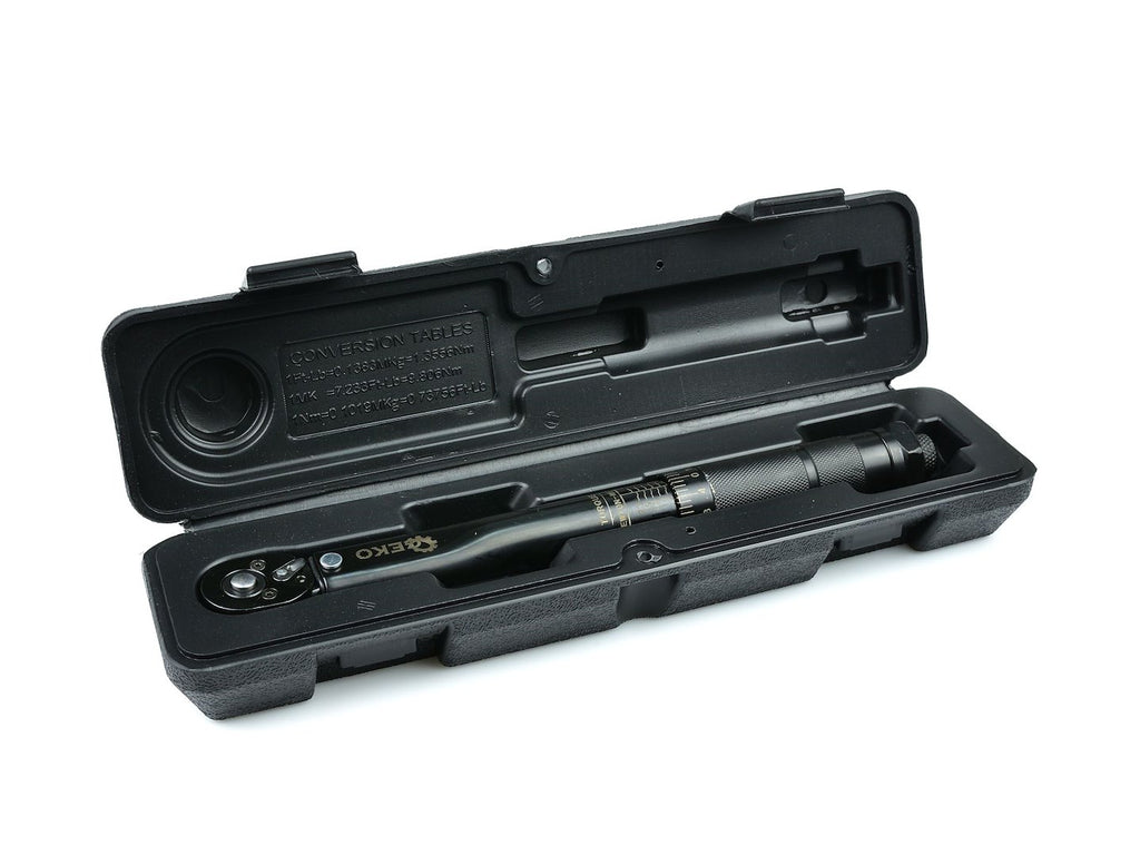 1/4" Torque Wrench 5-25 Nm Black HD