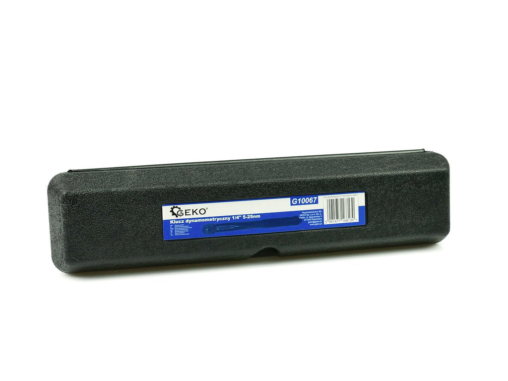 1/4" Torque Wrench 5-25 Nm Black HD