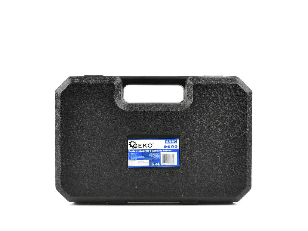 6 pcs SDS hole saws, blow case