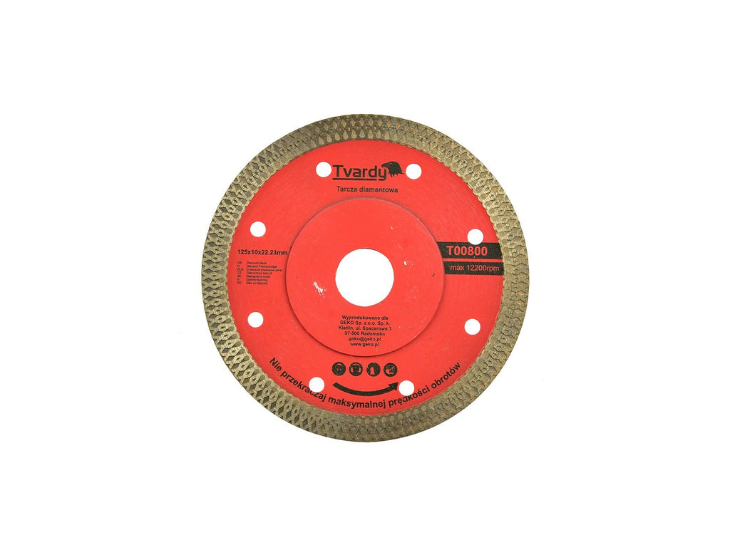 Diamond blade 125 x 10 x 22.23 mm, universal for tiles