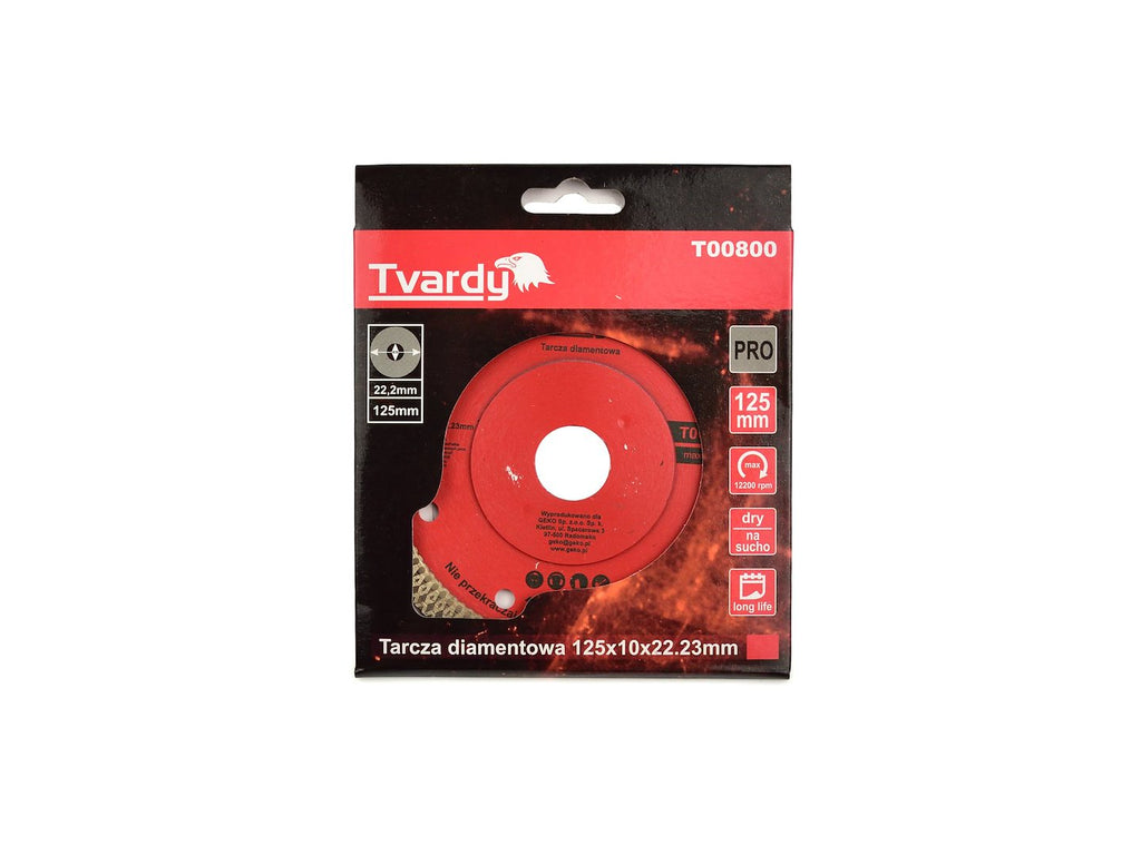 Diamond blade 125 x 10 x 22.23 mm, universal for tiles