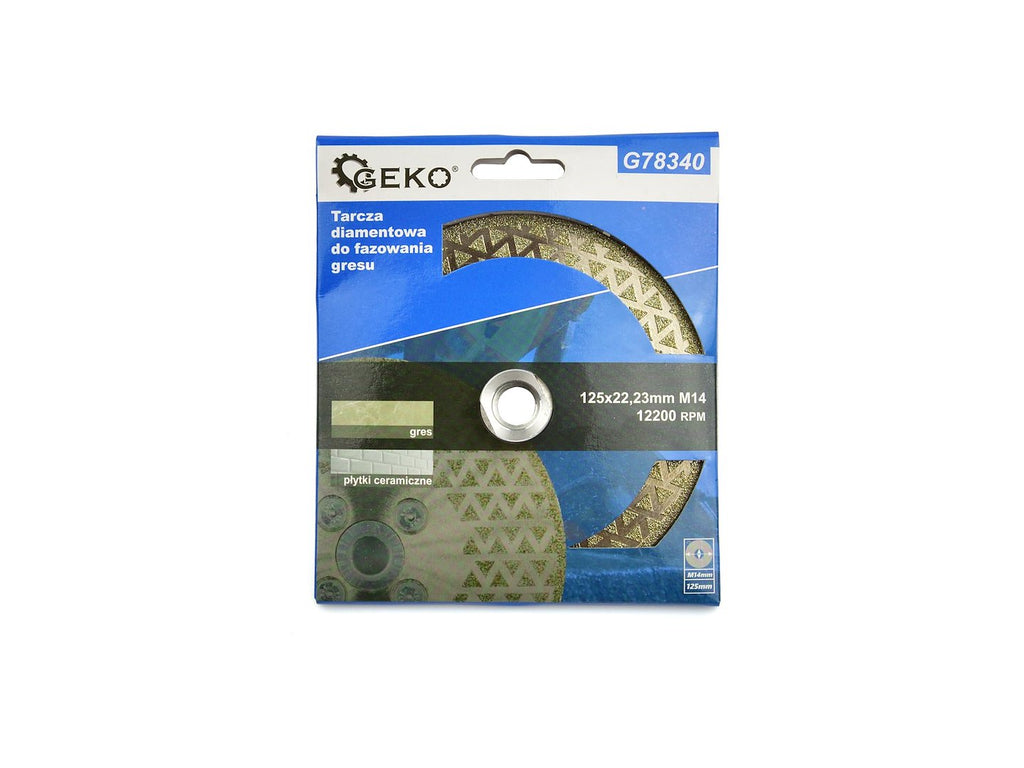 Diamond blade for grinding tiles 125 M14