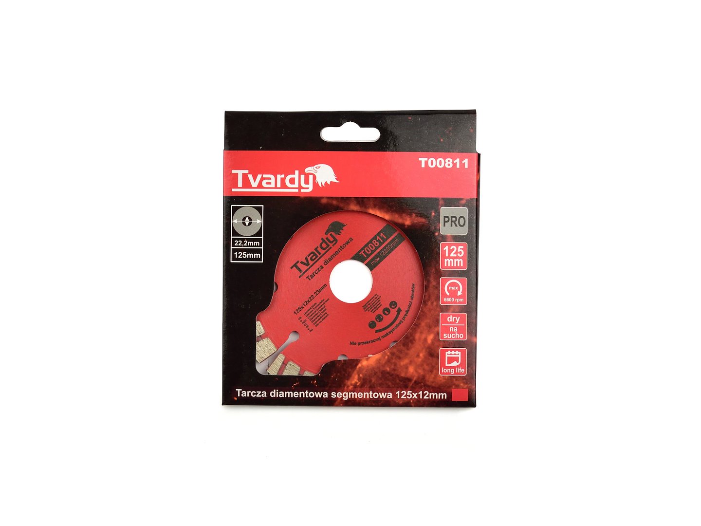 Segmented diamond blade 125x12 mm