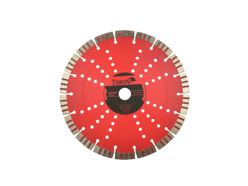 Segmented diamond blade 230 x 12 mm
