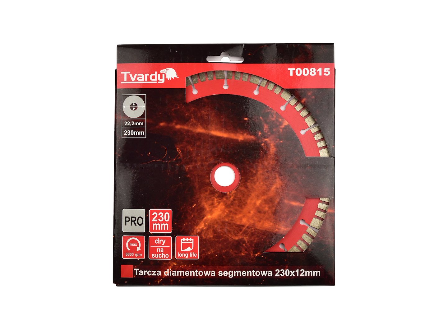 Segmented diamond blade 230 x 12 mm