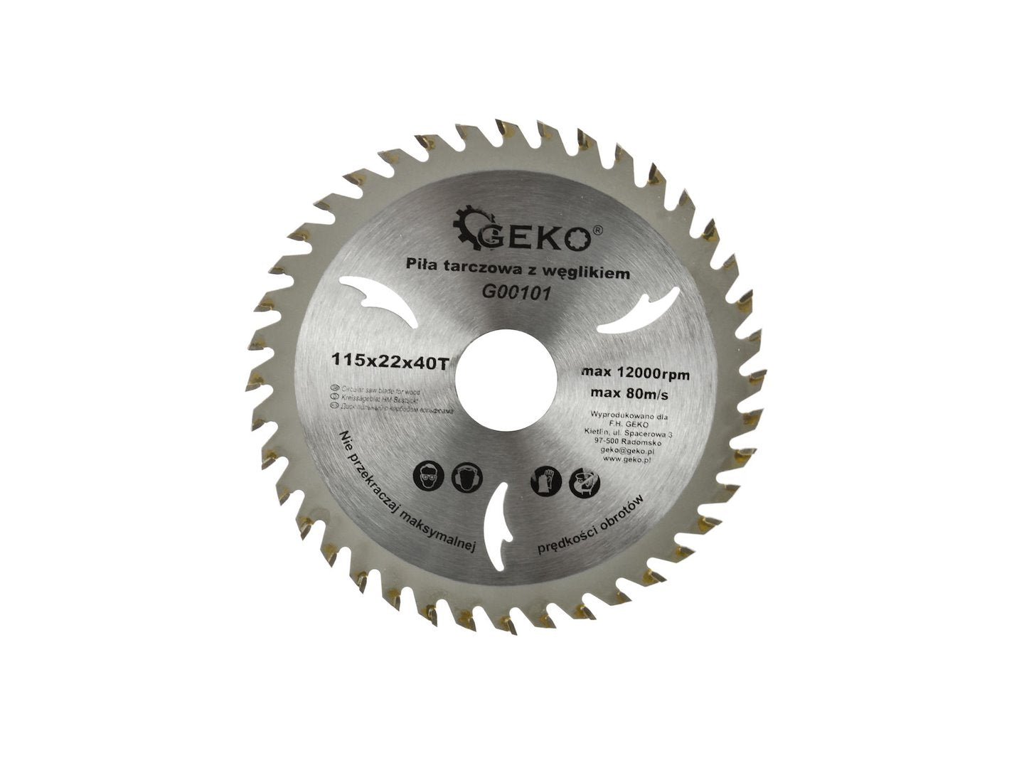 Circular Saw Blade 115 x 22 mm, 40T