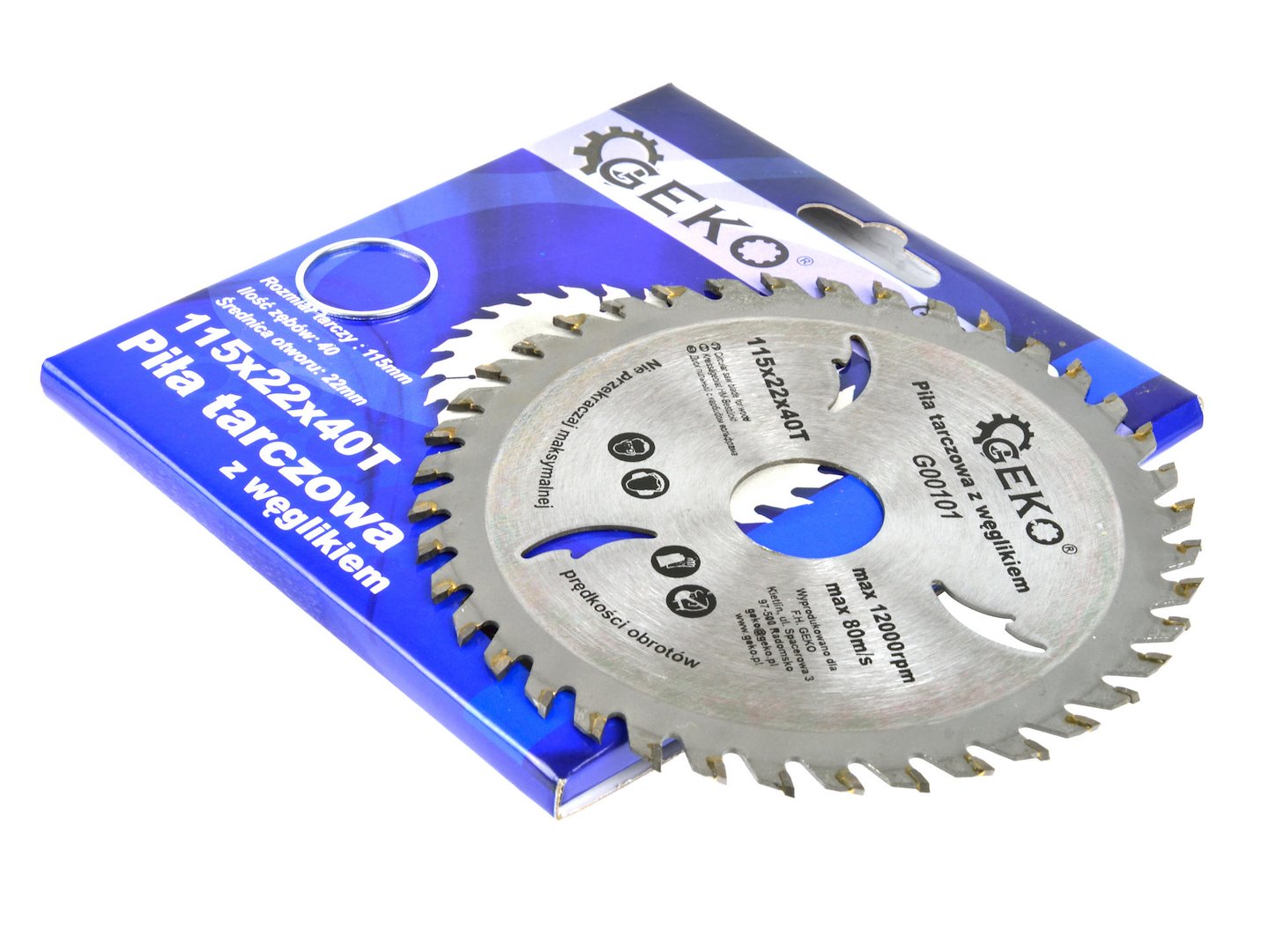 Circular Saw Blade 115 x 22 mm, 40T