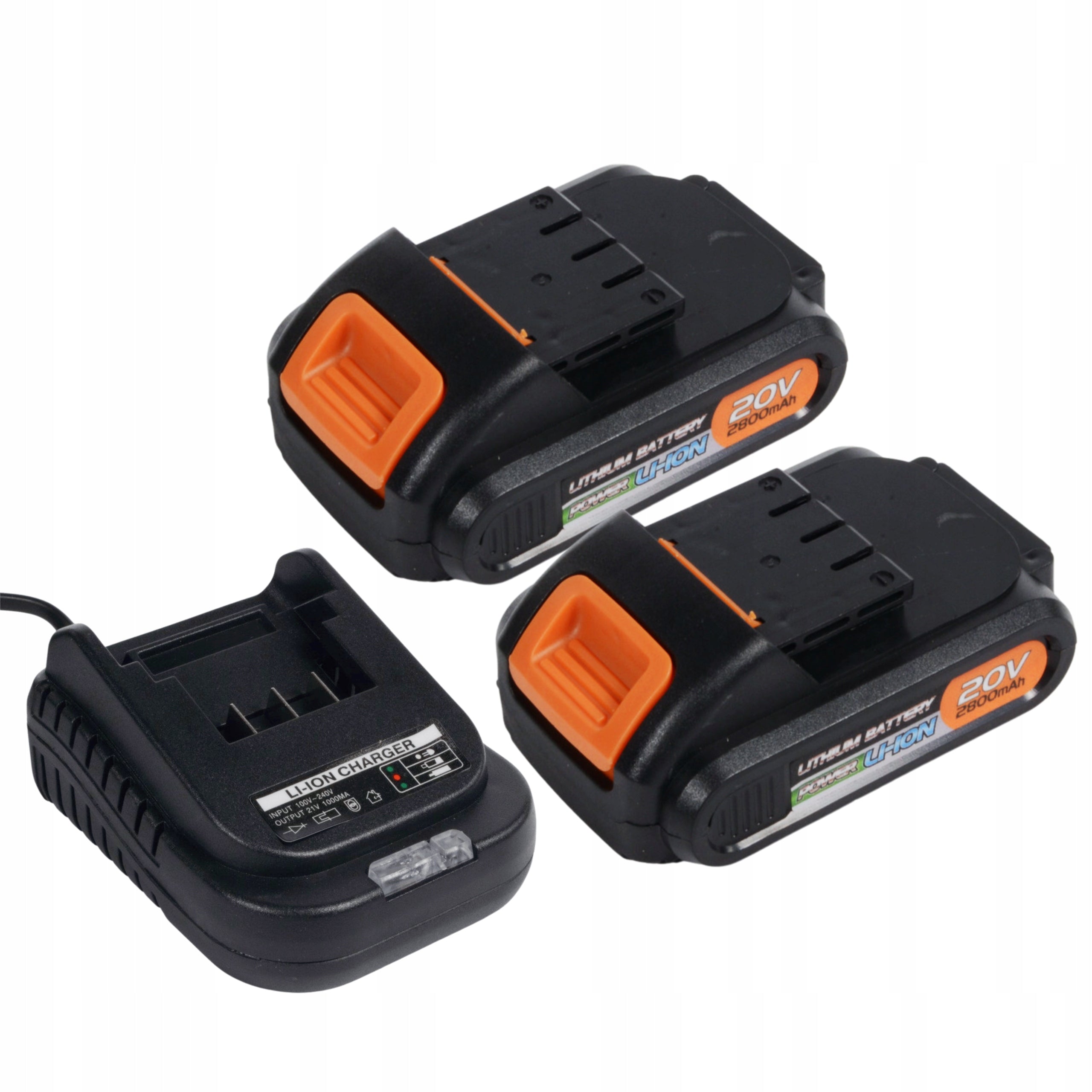 20V Li-Ion juhtmeta trell-kruvikeeraja, Black