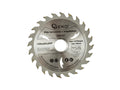 TCT Circular Saw Blade for Wood, 125 mm x 22 mm, 24T