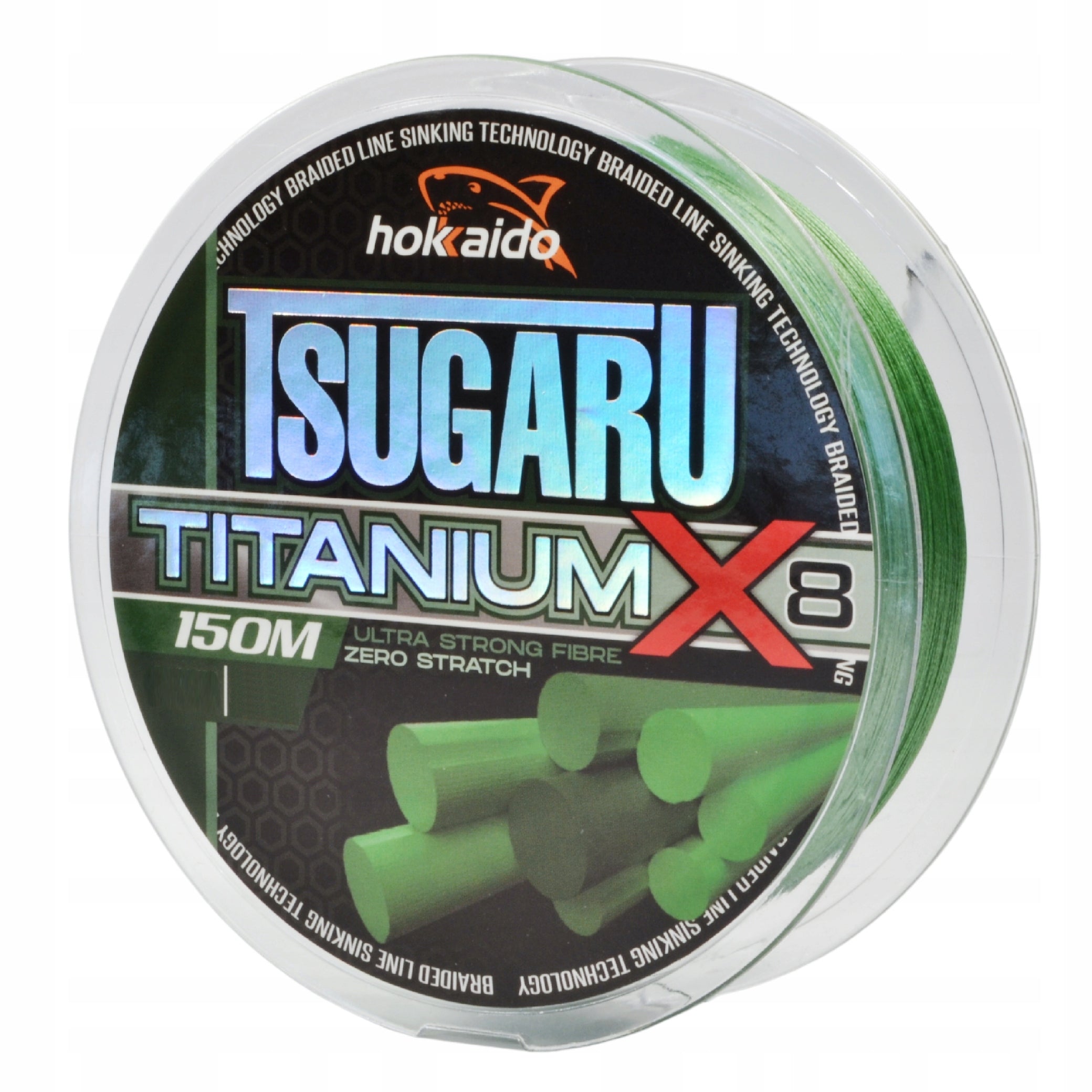 BRAID TITANIUM X8 HOKKAIDO 0.14mm 20.6kg 150m
