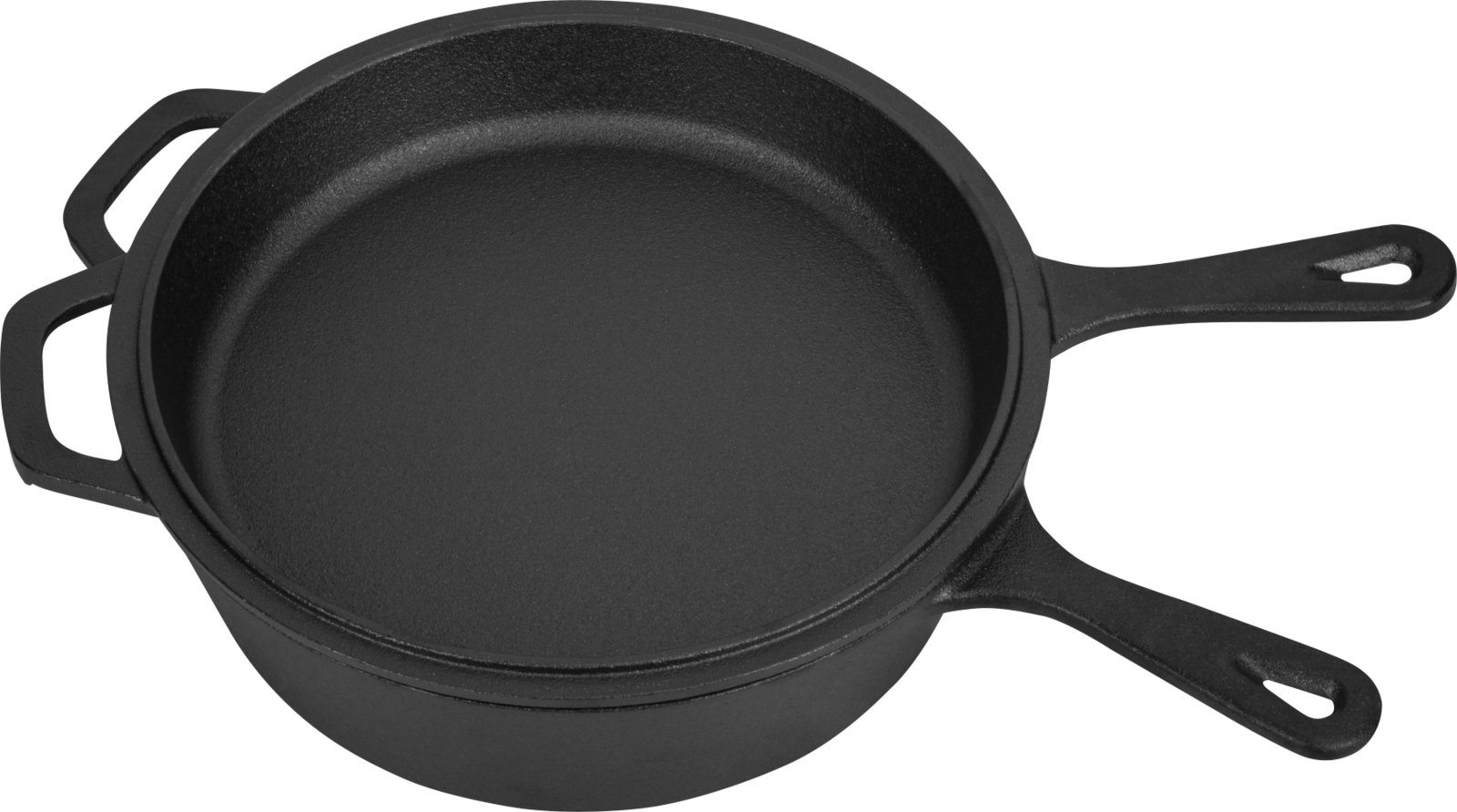 Cast iron pot with 3-in-1 pan 26cm KD4245