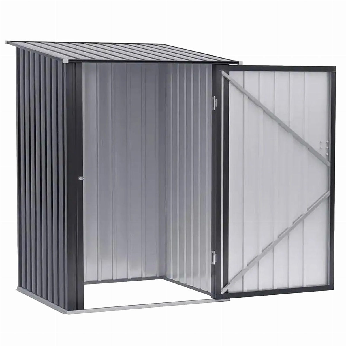 Metal Garden Tool Shed 160x98x103cm