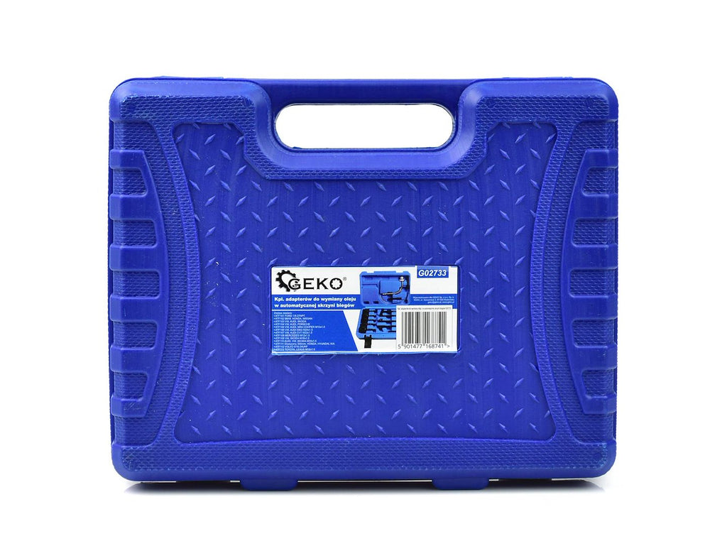 Adapter set for transmission oil change