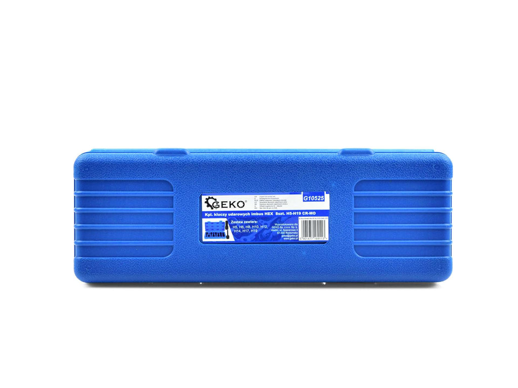 8-piece hex impact socket set H5-H19