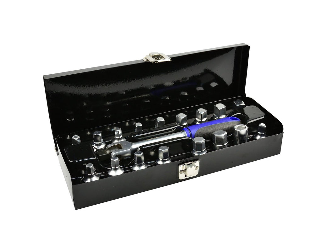 18 pcs 3/8" Drive Oil Drain Socket Set