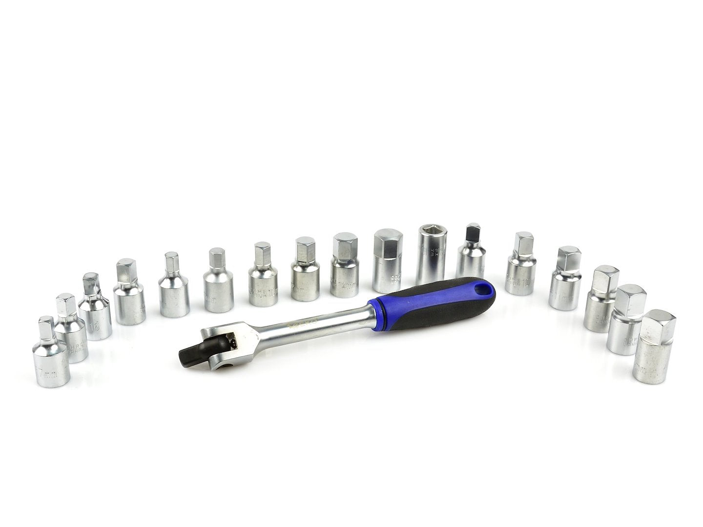 18 pcs 3/8" Drive Oil Drain Socket Set