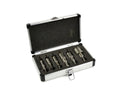 Set of metal hole saws with titanium drill, 6 pcs, 16-35 mm