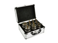 Set of metal hole saws with titanium drill, 10 pcs. 16-53 mm