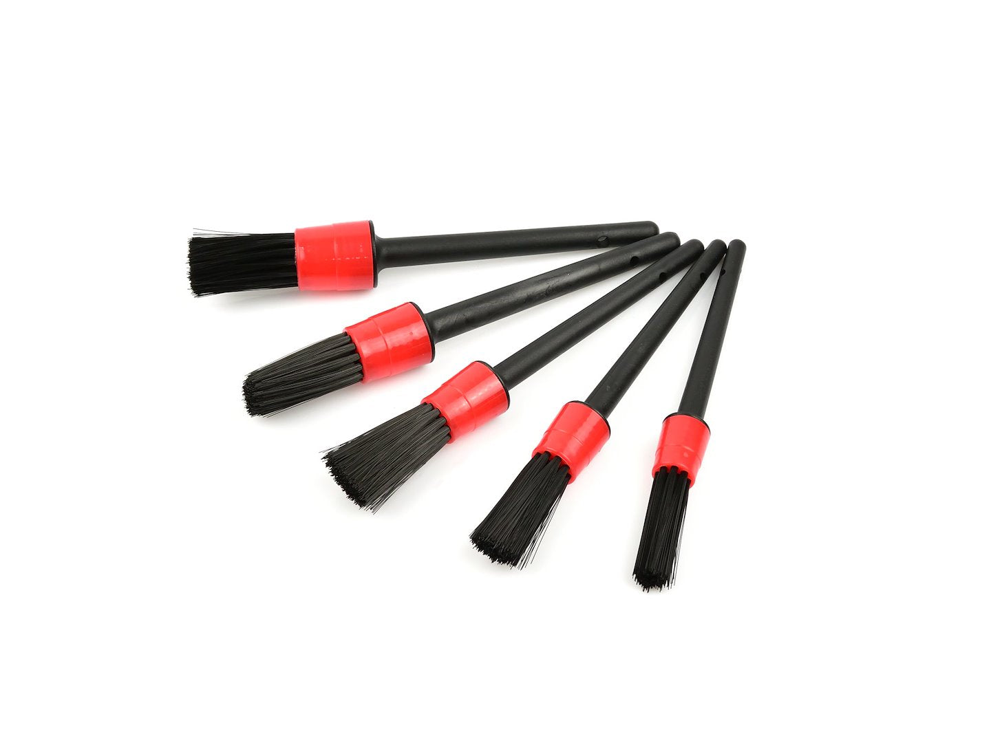 Detailing cleaning brush set 20–40 mm, 5 pcs