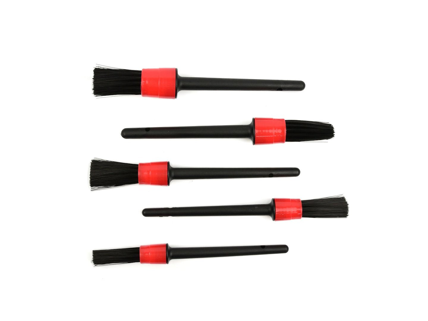 Detailing cleaning brush set 20–40 mm, 5 pcs