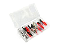 28-piece set of alligator clips