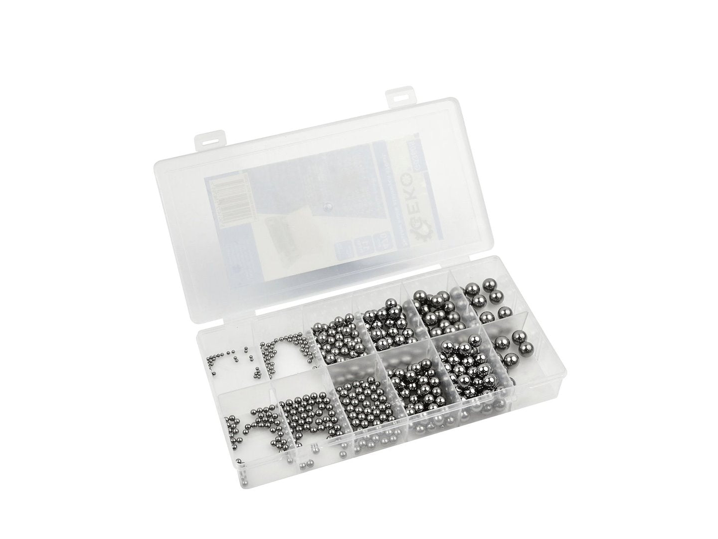 470-piece set of steel balls