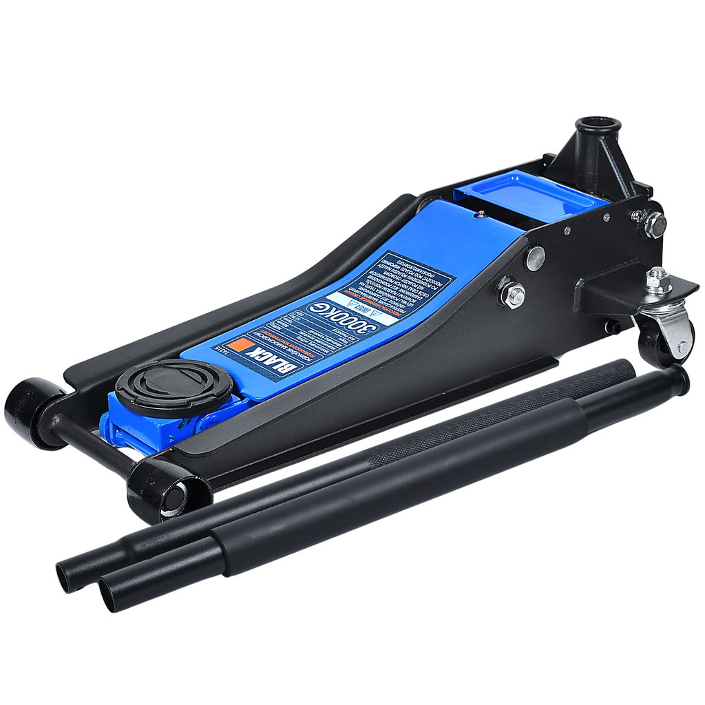 Frog 3T madala profiiliga kahekolviline hüdrauliline tungraud 505mm 37kg Black