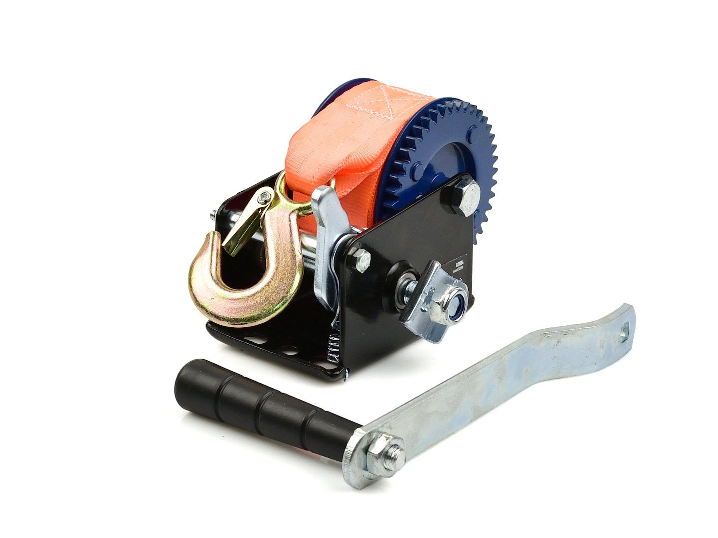 Hand Crank Winch with 5m Strap, 800 LBS