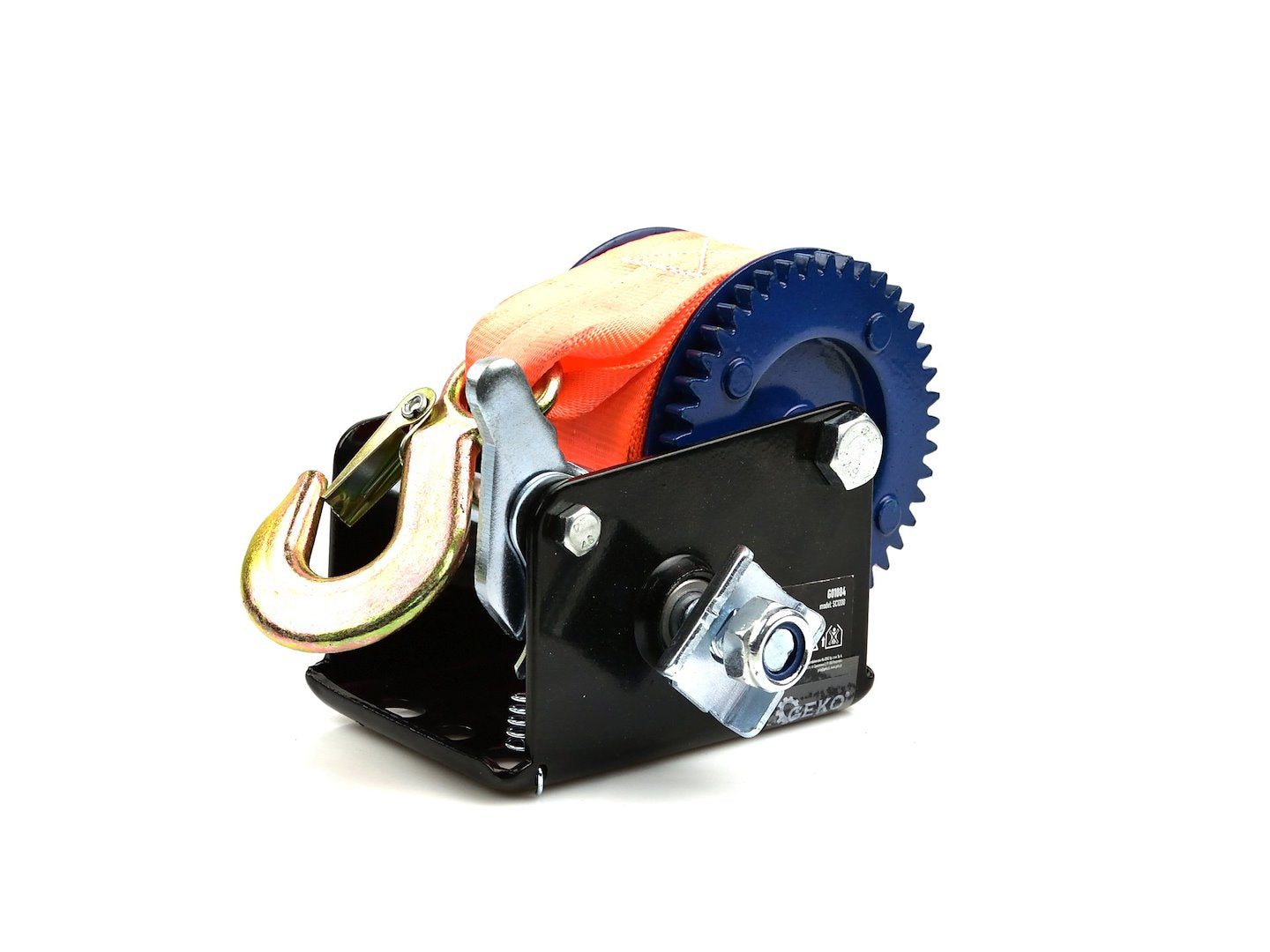 Hand Crank Winch with 5m Strap, 800 LBS