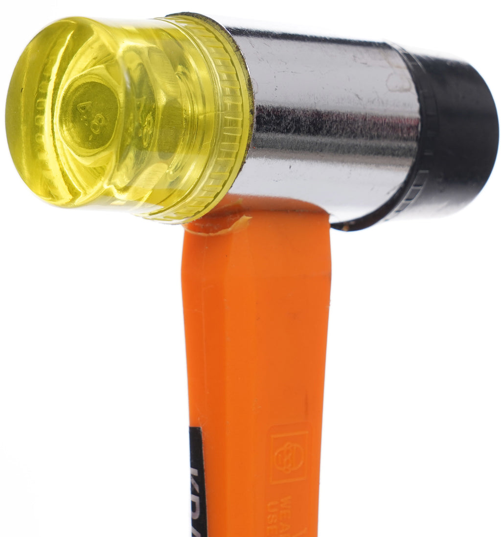 Fiberglass rubber-plastic hammer 30mm KD905