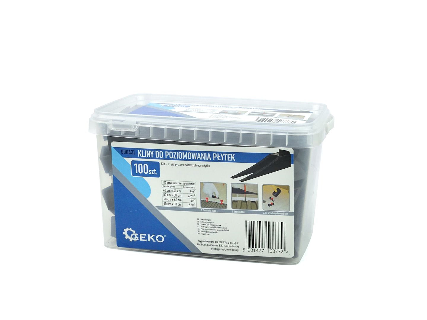 Wedges for the tile leveling system, 100 pcs (1/27/432)