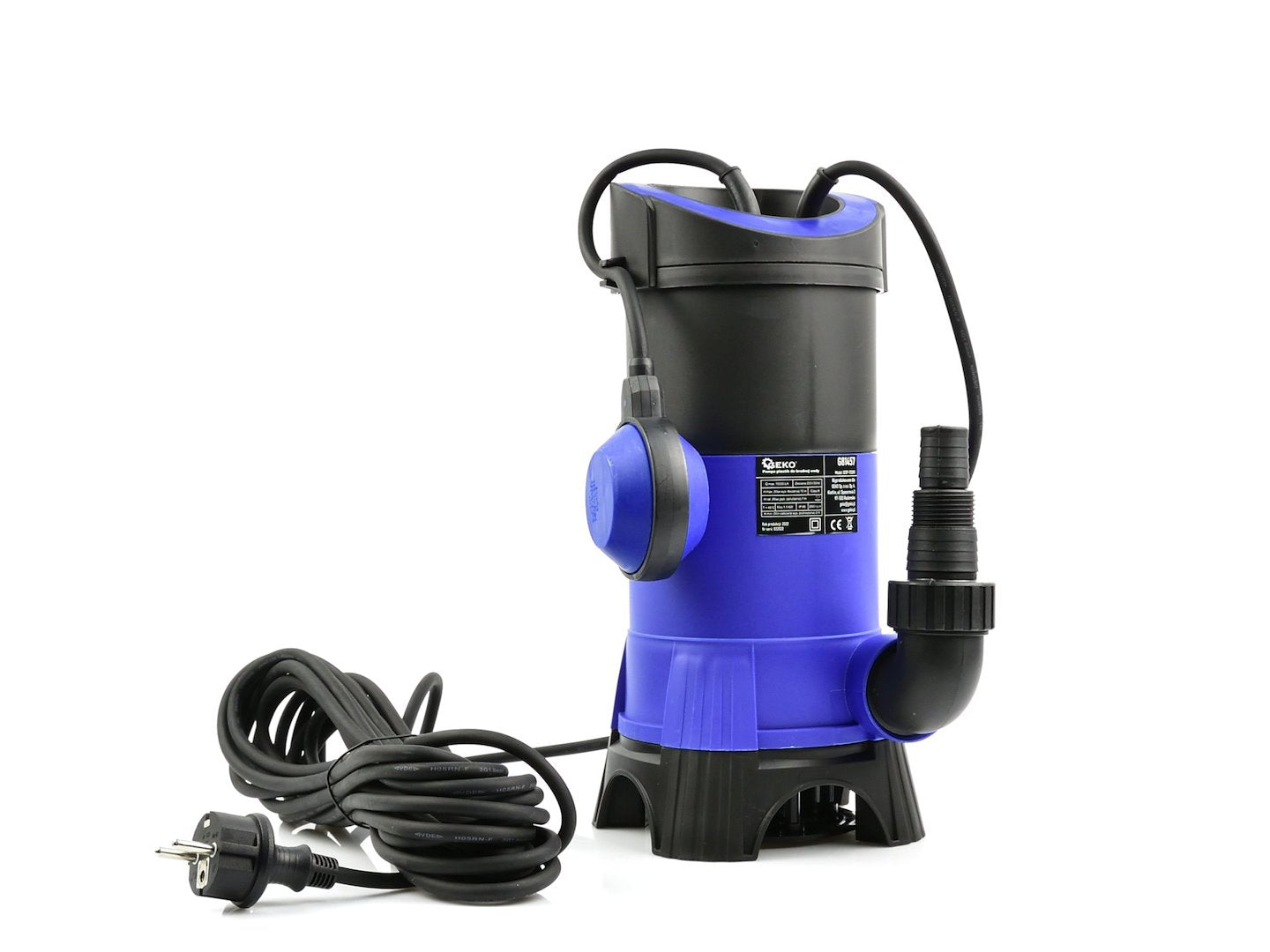 Plastic pump for dirty water, 1100W