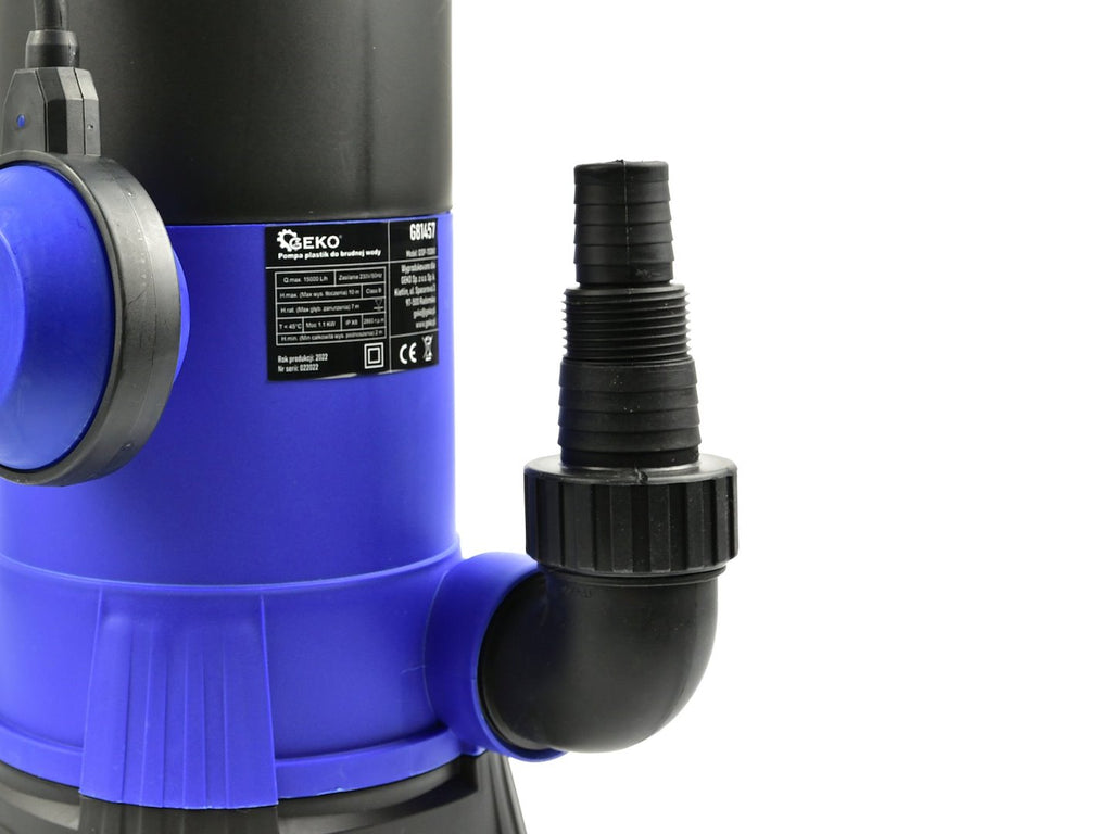 Plastic pump for dirty water, 1100W
