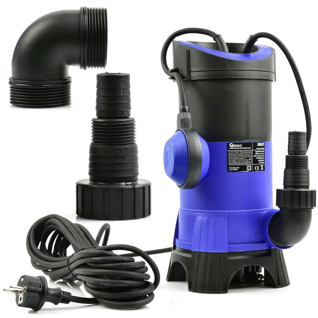 Plastic pump for dirty water, 1100W