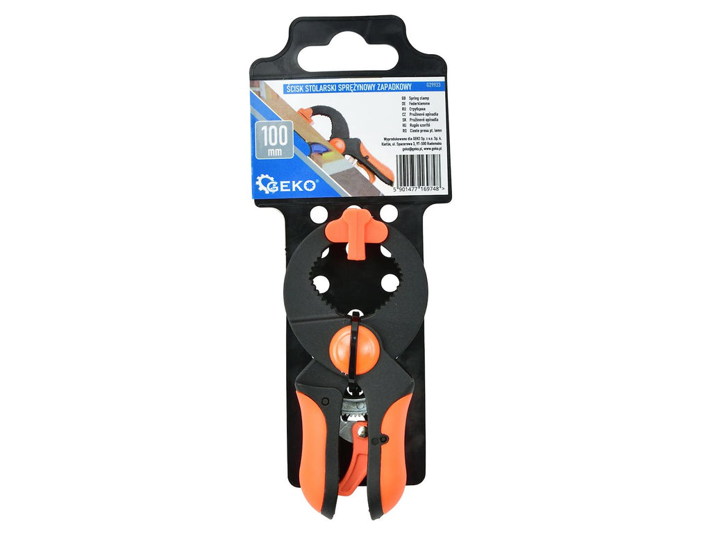Spring Clamp with Ratchet, 100 mm
