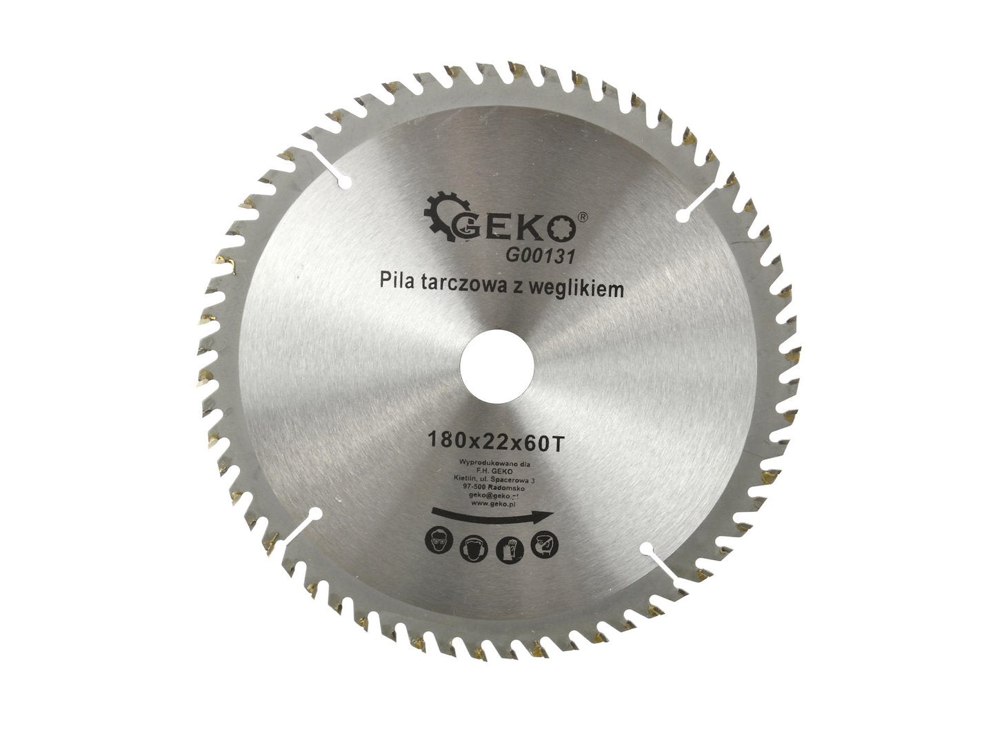 TCT Circular Saw Blade for Wood 180 x 22 mm, 60T