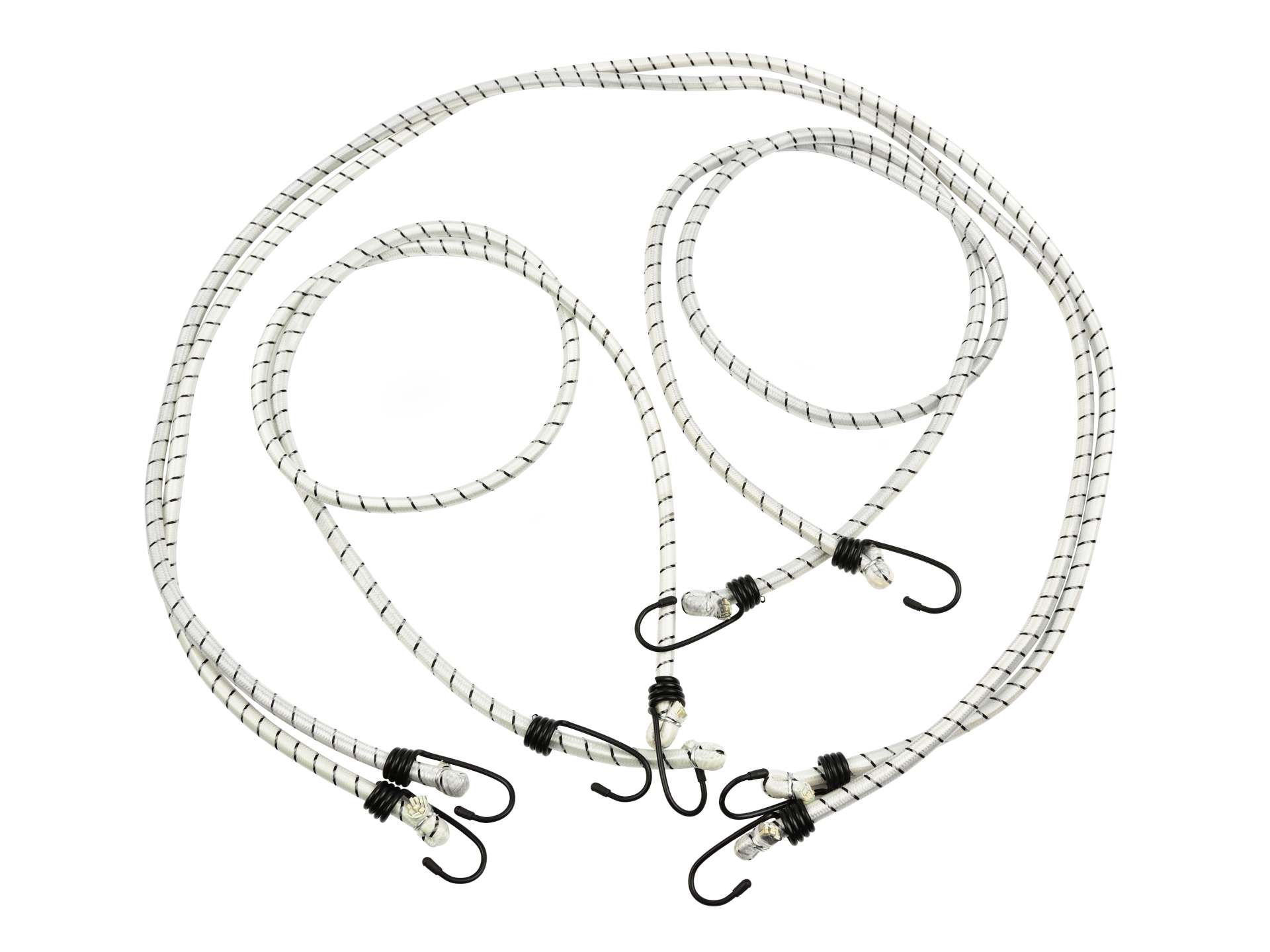 Transport Luggage Rubber Rope 1.0 x 150 cm, 4 pcs