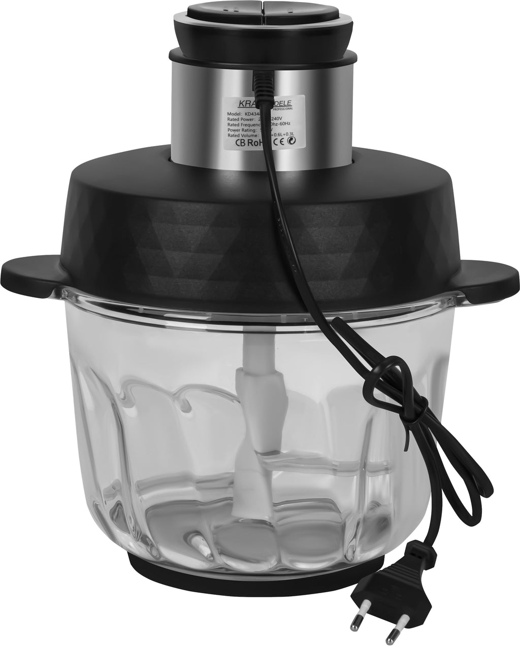 Electric grinder for meat and vegetables 0.3L + 0.6L + 2.5L 550W KD4348