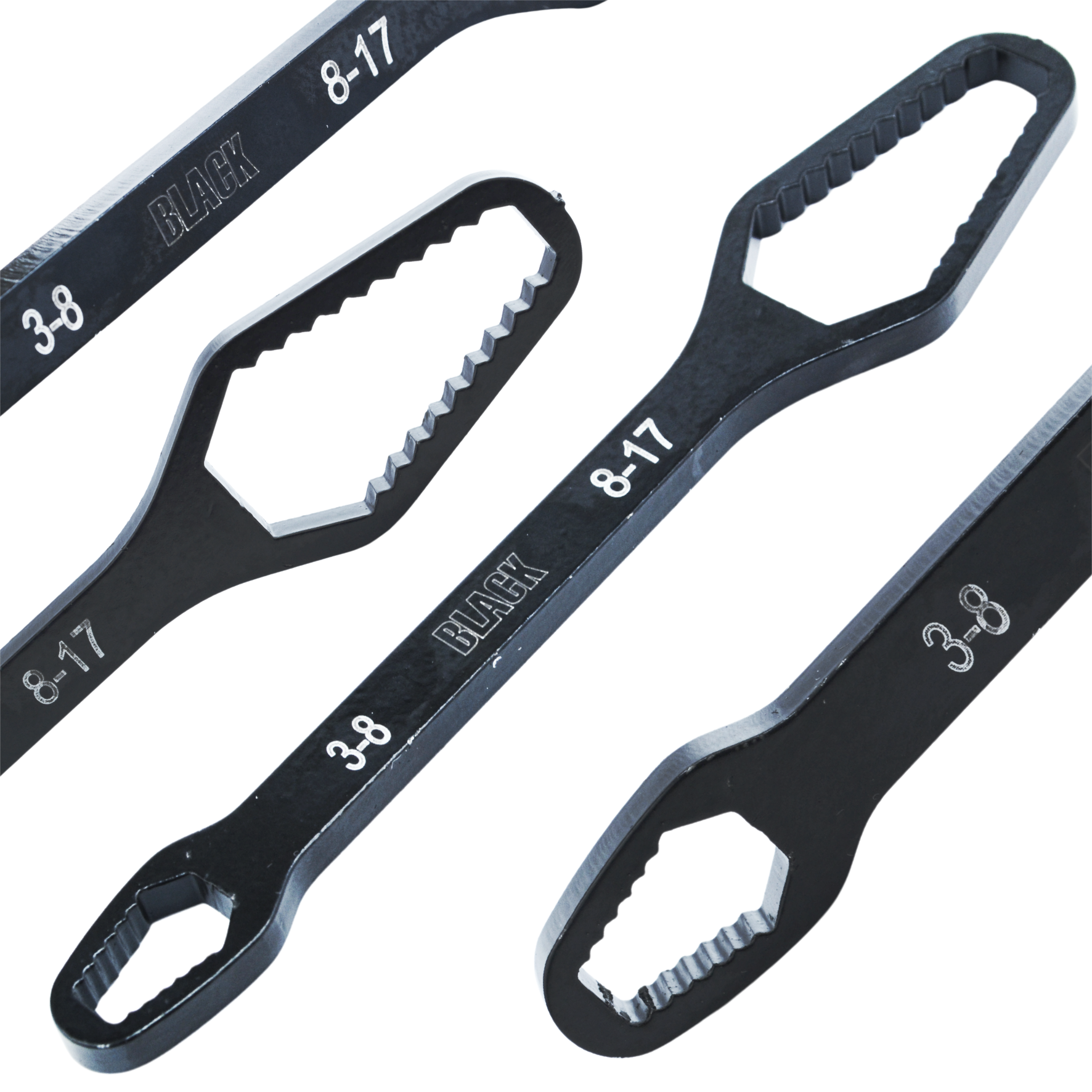 Lame universaalne kolmefunktsiooniline rõngasvõti Torx tolli-/meetriline 3-17mm