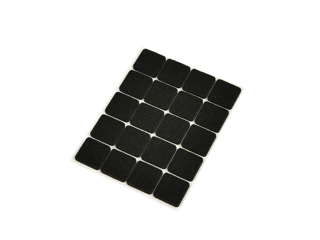 Felt pads 20x20 mm, 20 pcs
