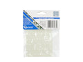Self-adhesive silicone furniture bumpers, 10 mm, 25 pcs