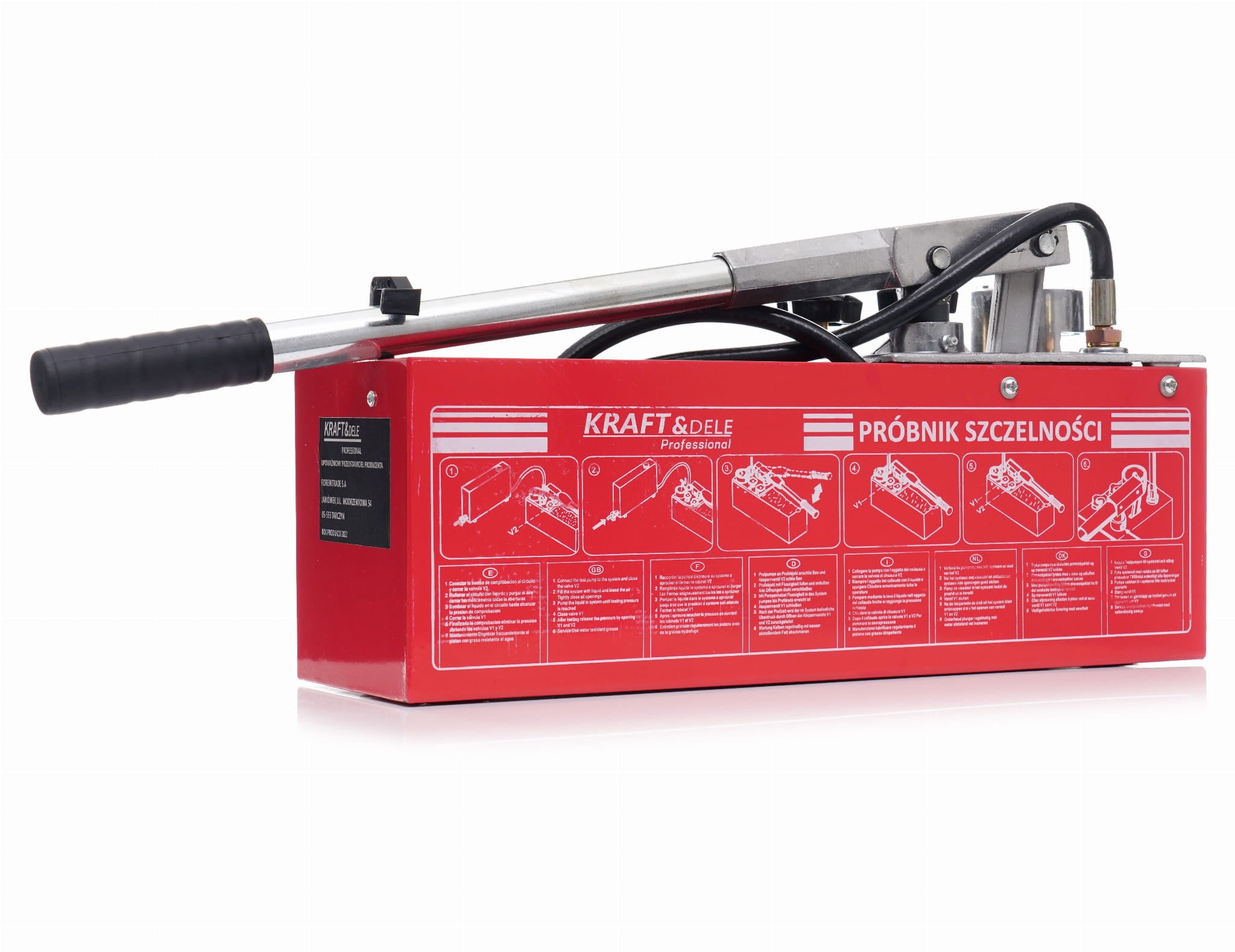 Survekatse juhtpump 0-50kg / 45ml / 12L KD10478