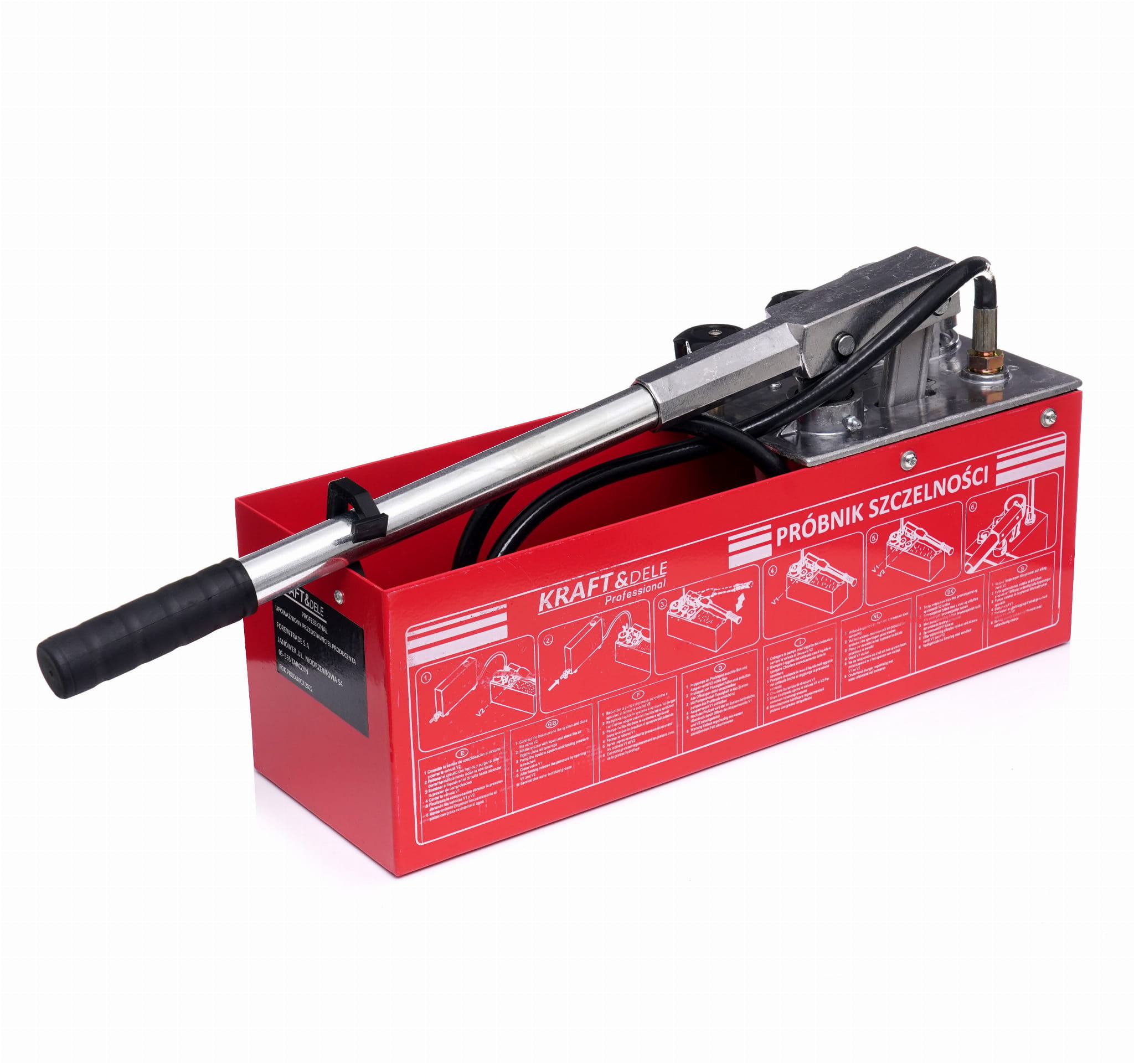 Survekatse juhtpump 0-50kg / 45ml / 12L KD10478