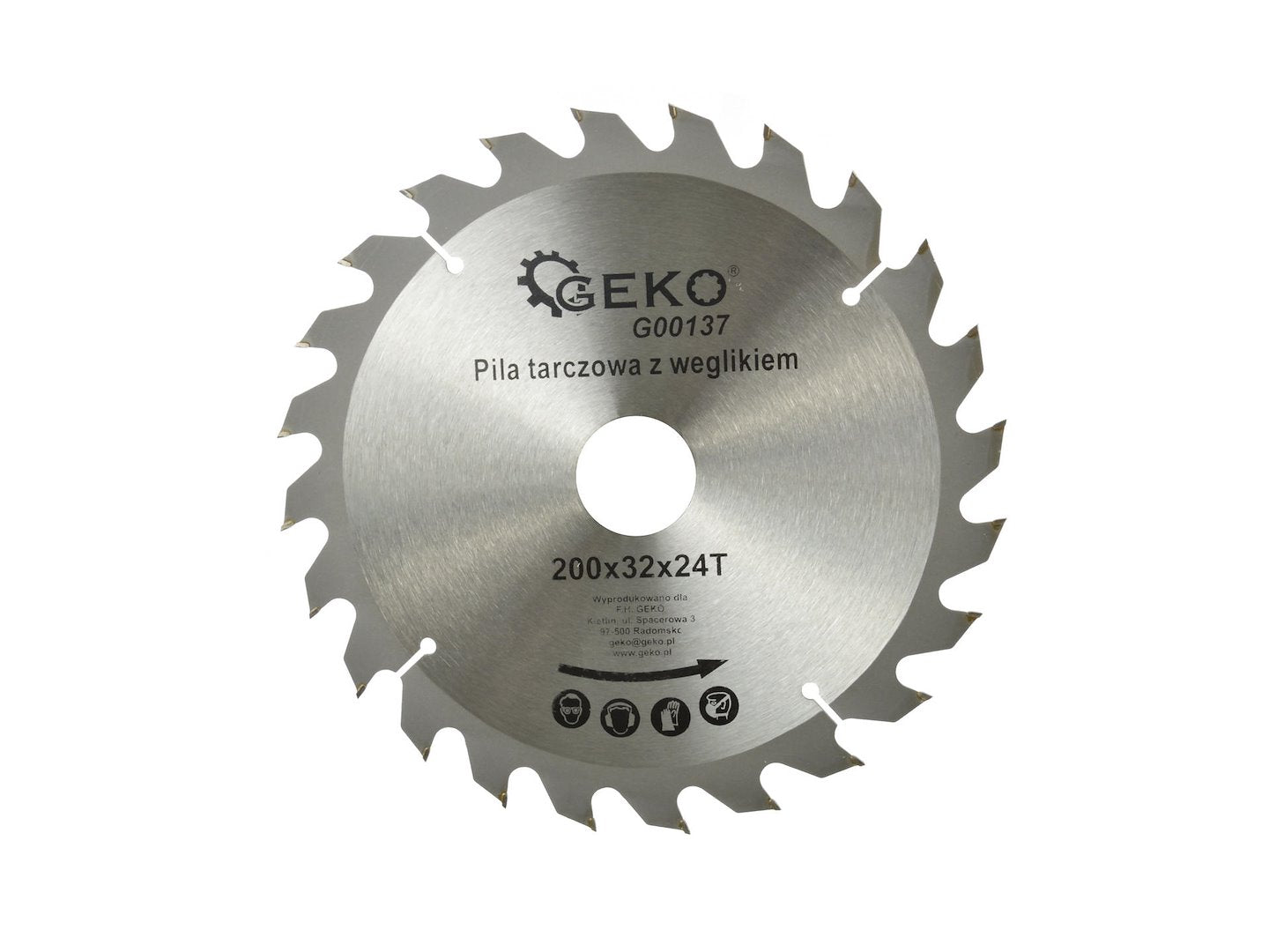 TCT Circular Saw Blade 200 mm x 32 mm, 24T