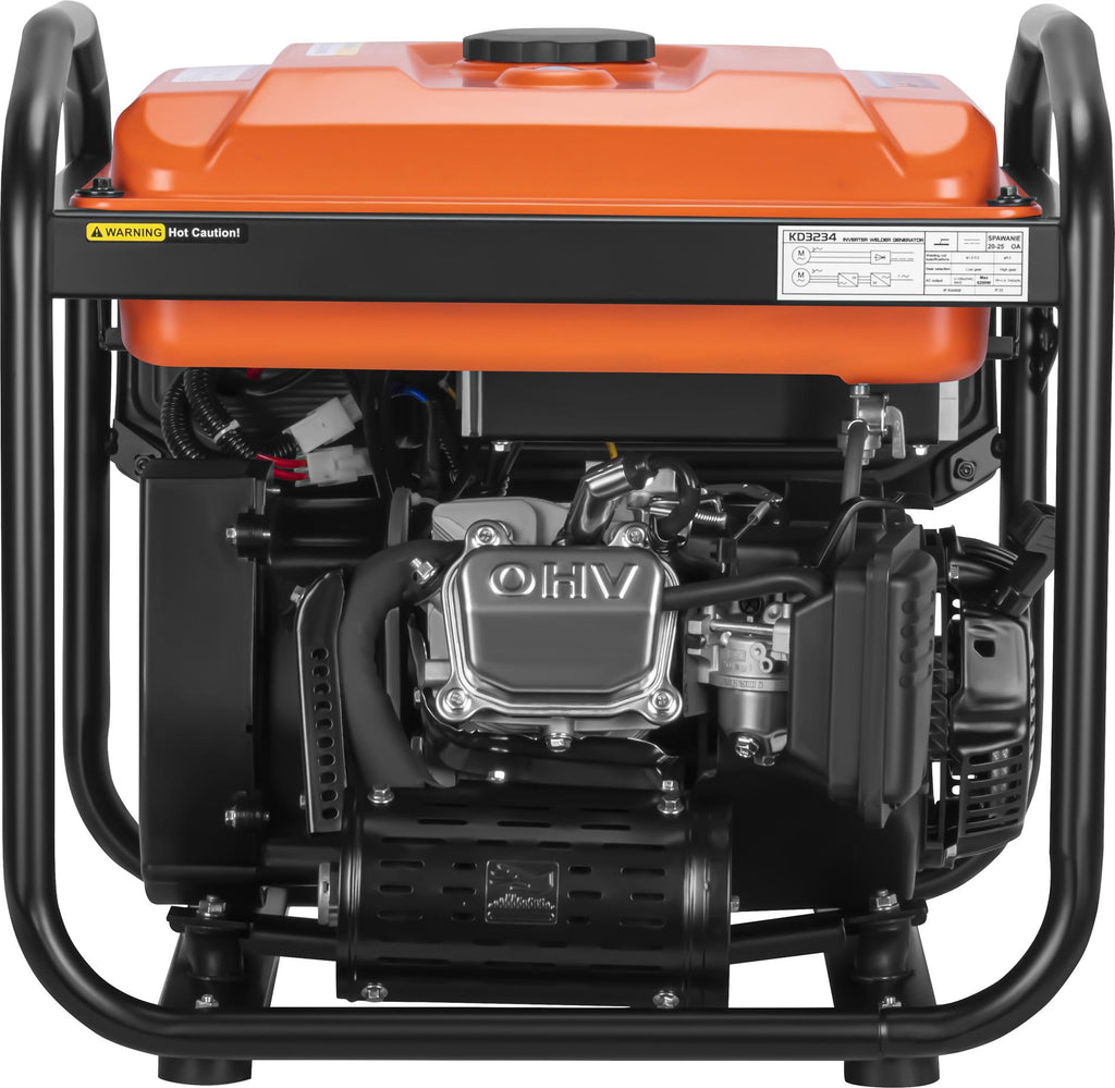 Inverter generator with welder 5.8/6.2kW KD3234
