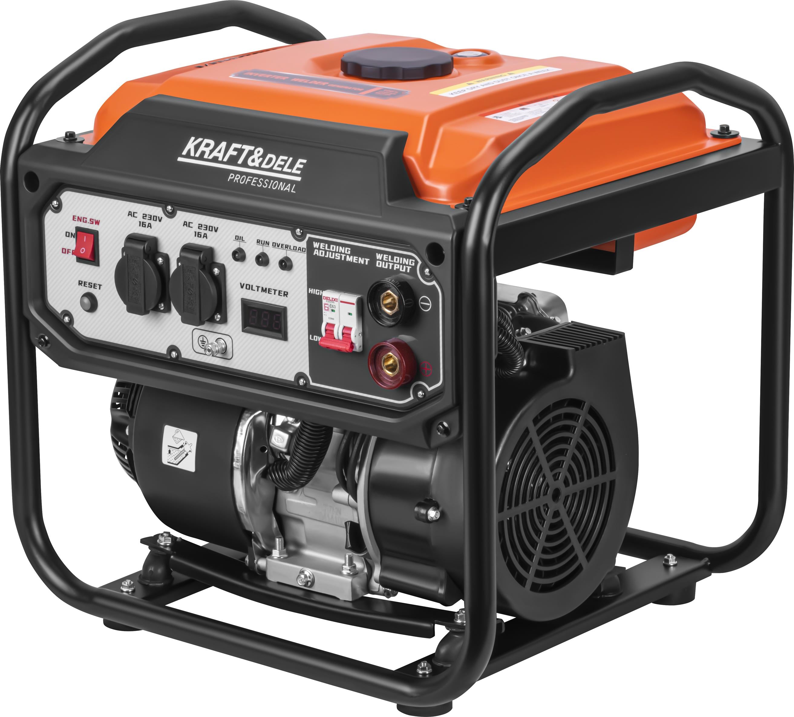 Inverter generator with welder 5.8/6.2kW KD3234